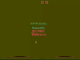 Stargunner title screen for Atari 2600